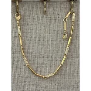 Swarovski Gold Pave Crystal Bracelet Vintage